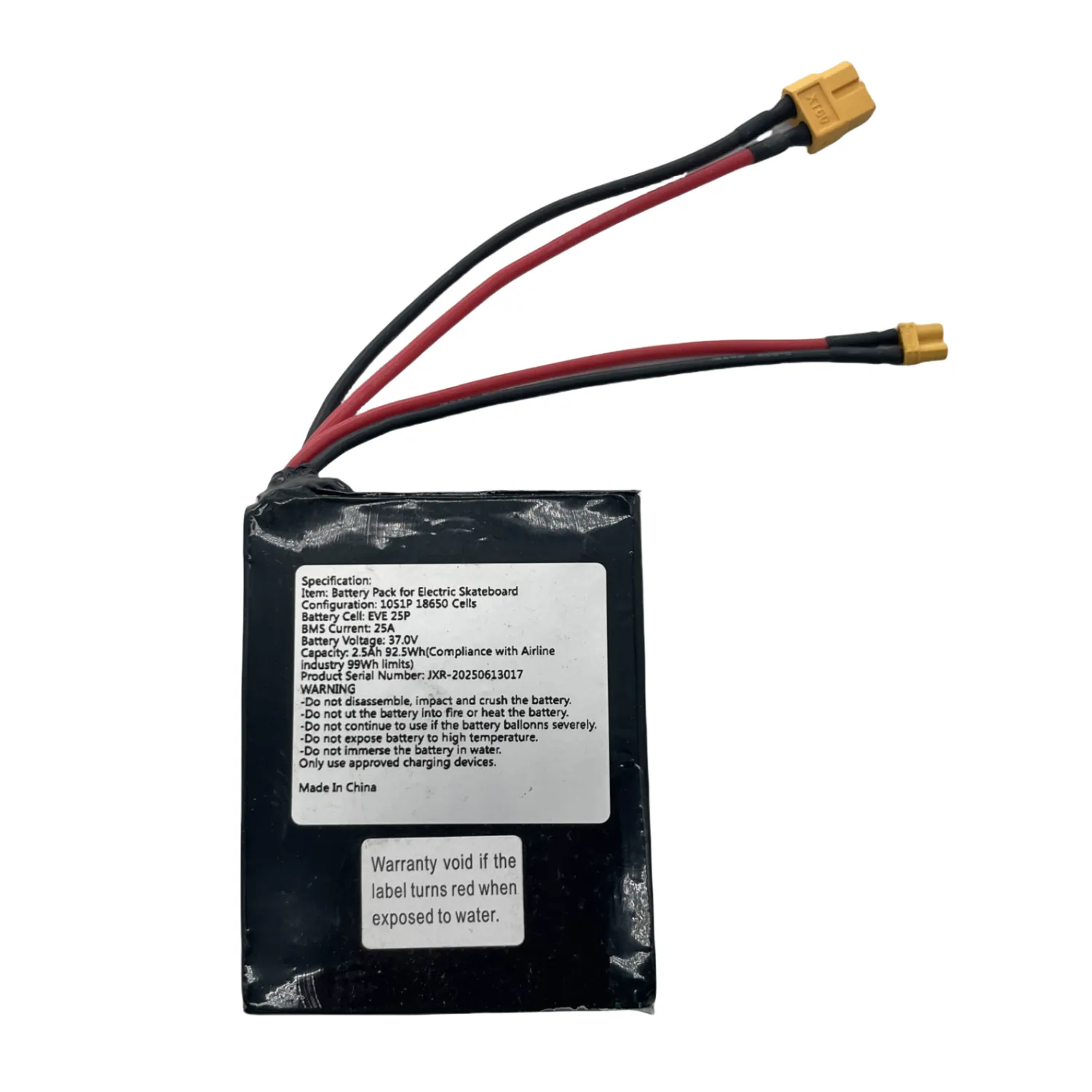 Verreal Mini 92.5Wh airline-friendly single battery — under 100Wh FAA limit